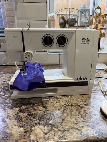 Vintage elna elnita electronic - vintage,