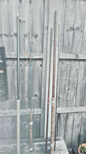 Vintage tackle joblot - joblot, rods