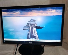 AOC E2250Swn 21.5 In 1920 x 1080 Monitor With Stand USED