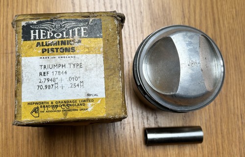Triumph hepolite piston 17844 - triumph,