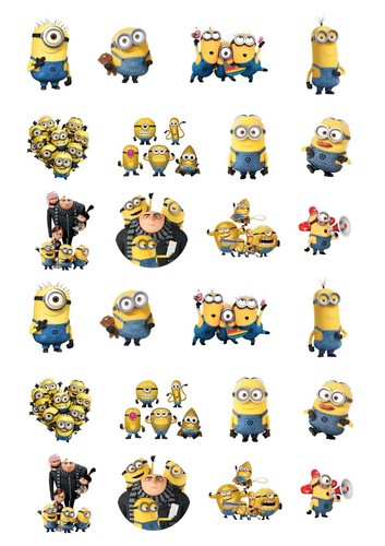 Pre cut despicable me - despicable,