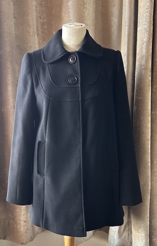 Black swing coat - swing,