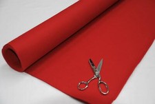 3mm THICK Acrylic Felt Baize Craft Poker Fabric Material CHERRY