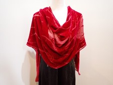 Georgina Von  Etzdorf Vintage 19"x65" Made in England Shawl