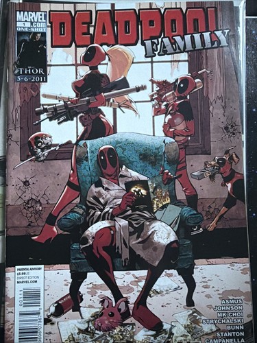 Marvel comics deadpool family - deadpool,