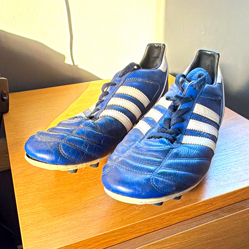Adidas kaiser blue white - kaiser, blue/white