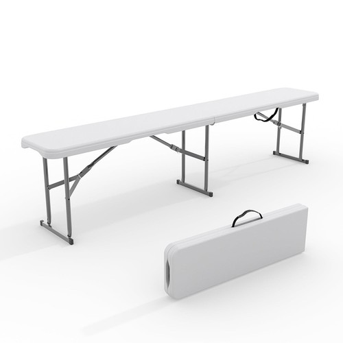 6ft plastic folding bench - plastic,
