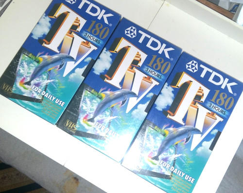 Tdk 180 hour - hour, vhs