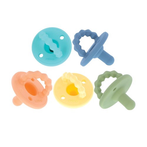 Nuby silicone softees - nuby, pacifier