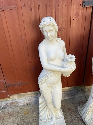 Marble resin garden statue
