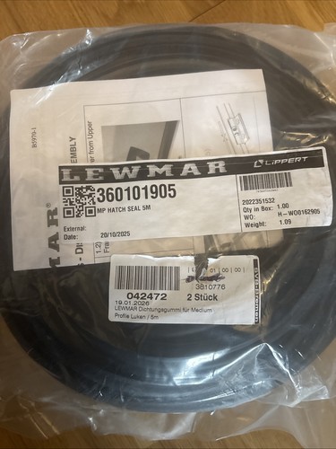 Lewmar hatch seal meter - hatch,