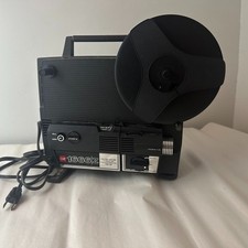 Vintage GAF 1666Z Dual 8mm / Super 8 Movie Projector Tested Mid-1970s Retro Film