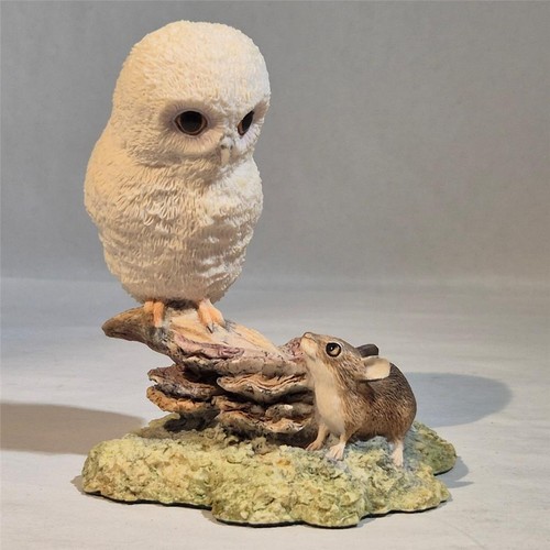 Border fine arts snowy owl - arts,