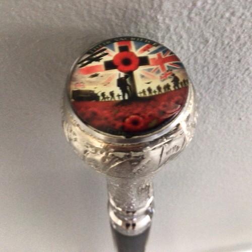 Swagger stick black pole - pole, with