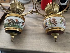 Ceiling Light Old  Glass Missing Off One And Both Need To Be Required  