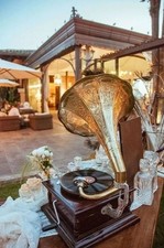 Antique HMV Gramophone Fully