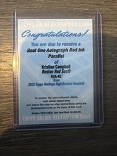 2026 Topps Heritage bundle