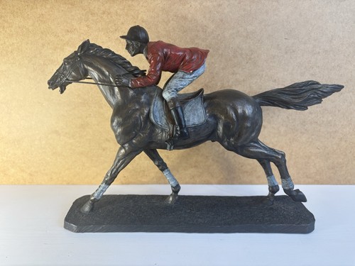 Bronze effect resin statue - bronze,