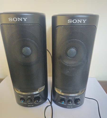 Vintage pair sony srs 58 - of, srs-58