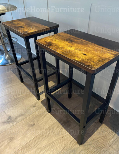 Industrial bar stools rustic - industrial,