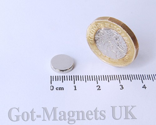 10x2 neodymium disc - neodymium,