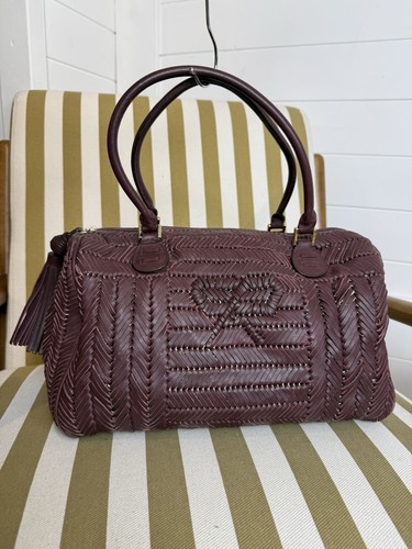Anya hindmarch neeson burgundy - hindmarch,