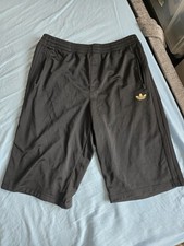 Adidas Shorts Black Gold Sweat