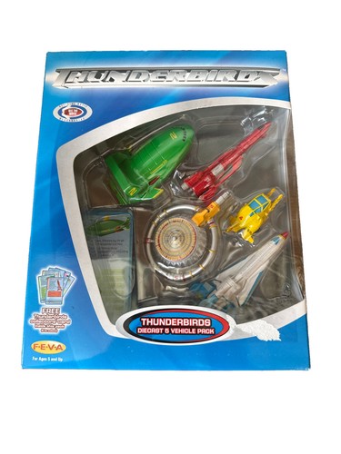 Feva thunderbirds diecast - thunderbirds, 5