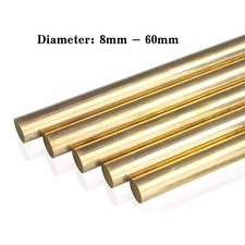 Brass Solid Round Rod Bar H59