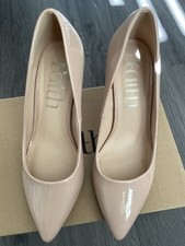 Nude Court Shoes Size 3 Faith