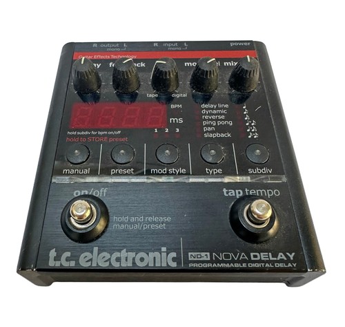 Electronic nova delay - tc,