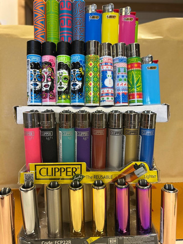 Clipper lighters wide variety - lighters,