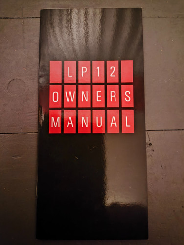 Linn lp12 owners manual - lp12,
