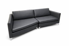 Pizzala Black Leather Designer