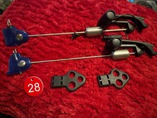 Pair Fox Retro Illuminated Blue Swingers Carp Fishing