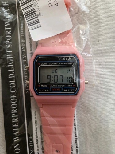 91w digital quartz watch - f-91w,