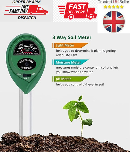 Soil tester water moisture - ph,