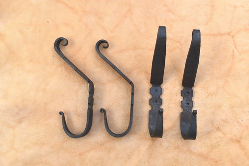 Handforged iron coat bath - coat,
