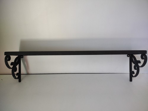 Vintage black wrought iron - wrought,