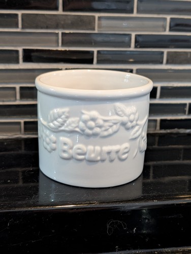 Tremain butter bell - butter, white
