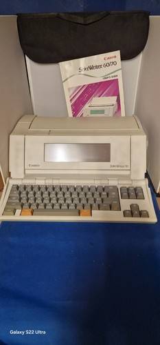 Canon starwriter word - starwriter, 70
