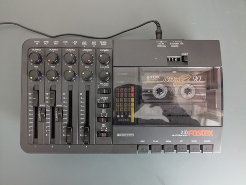 Fostex x18 multitrack cassette - fostex,