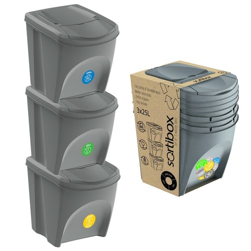 Sorting bins recycling - sorting,