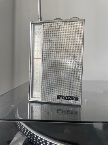 Sony tfm 825l vintage portable - tfm-825l,