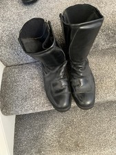 Men's Leather Motorcycle Boots