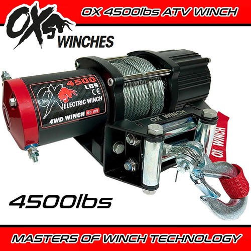 Electric winch 4500lb wire - winch,