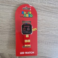 Super Mario LED  Kids Watch