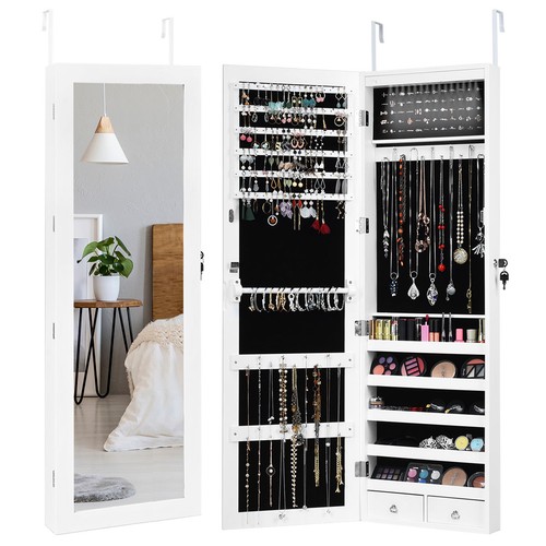 Wall door mounted mirror - mounted,
