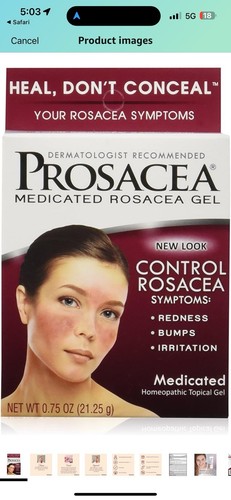 Prosacea rosacea treatment - rosacea,