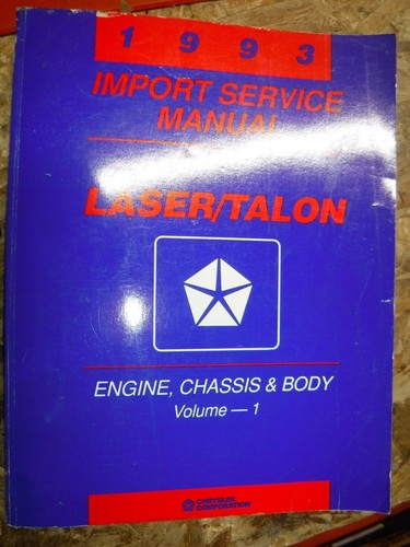 1993 plymouth laser eagle - plymouth,